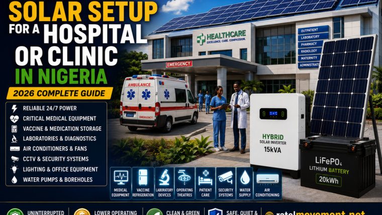 Best Solar Setup for a Hospital or Clinic in Nigeria