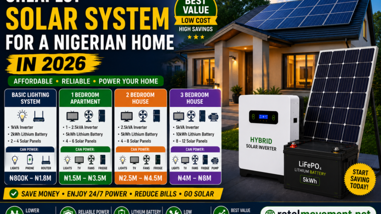 Cheapest Solar System for a Nigerian Home in 2026