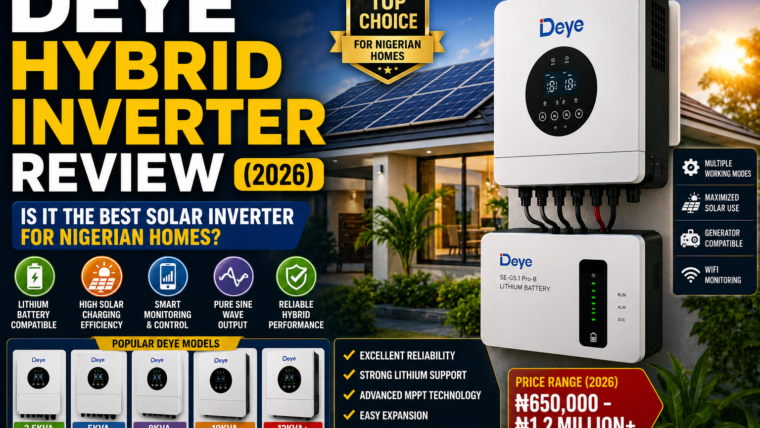 Deye Hybrid Inverter Review (2026): Is It the Best Solar Inverter for Nigerian Homes?