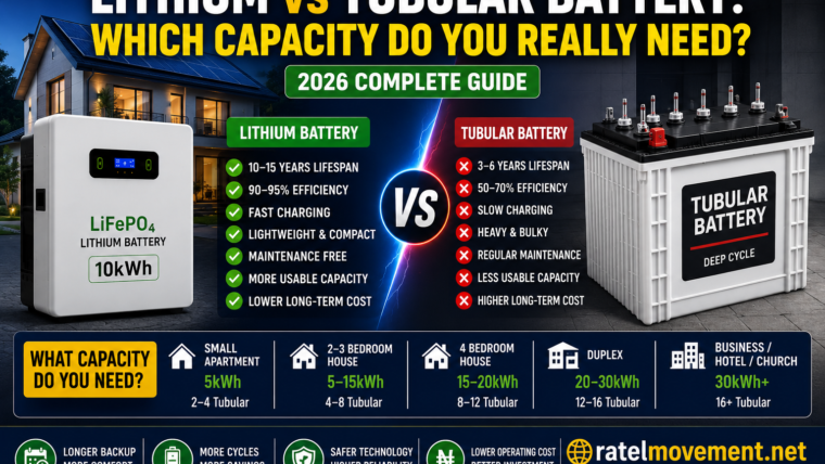 Lithium vs Tubular Battery – Which Capacity Do You Really Need?
