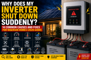 Why Does My Inverter Shut Down Suddenly? 14 Common Causes and Fixes for Nigerian Homes (2026 Guide)