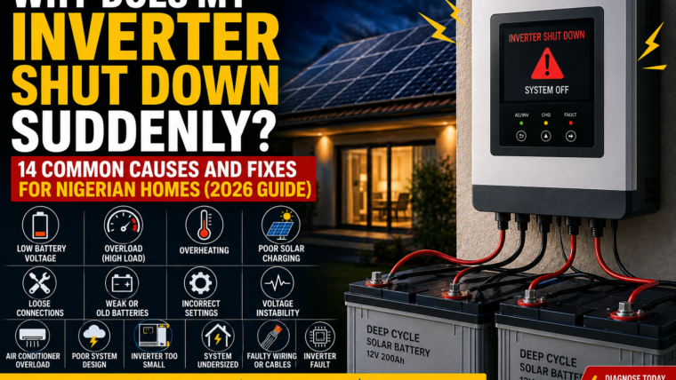 Why Does My Inverter Shut Down Suddenly? 14 Common Causes and Fixes for Nigerian Homes (2026 Guide)