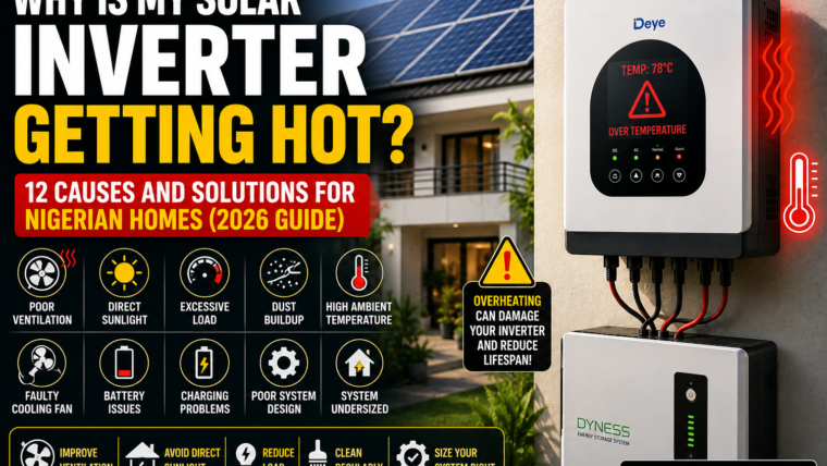 Why Is My Solar Inverter Getting Hot? 12 Causes and Solutions for Nigerian Homes (2026 Guide)